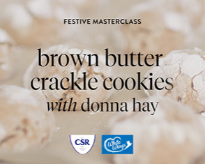 Brown Butter Crackle Cookies video