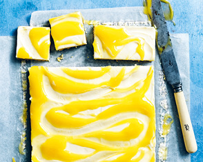 cheat’s lemon cheesecake slice video