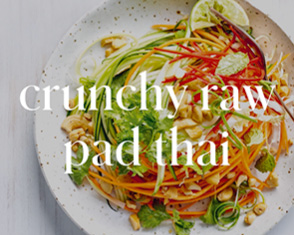 crunchy raw pad thai video